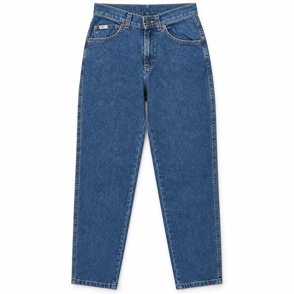 Lee Jeans Womens Size 6 Long Slim Blue Stretch Mid Rise Denim Casual Classic NWT